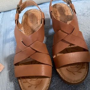 Tan Born Sandal